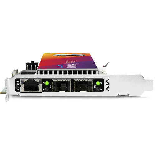 AJA KONA IP25 SMPTE ST 2110 IP I/O Card