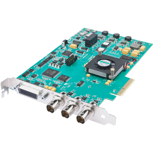 AJA KONA LHe Plus HD/SD Video I/O Card Bundle with KL-BOX-LH-R0 Breakout Box