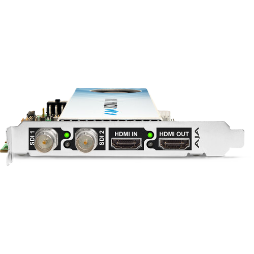 AJA KONA XM 12G-SDI and HDMI 2.0 Ultra-Low-Latency PCIe Card with Fan