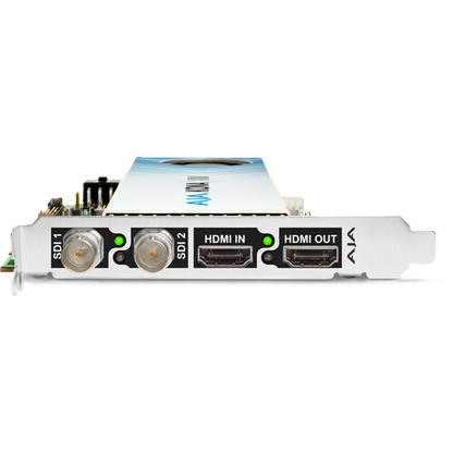 AJA KONA XM 12G-SDI and HDMI 2.0 Ultra-Low-Latency PCIe Card with Fan
