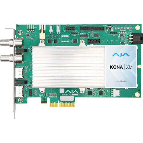 AJA KONA XM 12G-SDI and HDMI 2.0 Ultra-Low-Latency PCIe Card – Fanless
