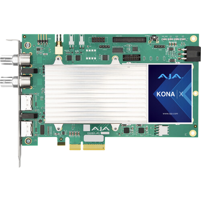 AJA KONA X 12G-SDI and HDMI 2.0 Ultra-Low-Latency PCIe Card – Fanless