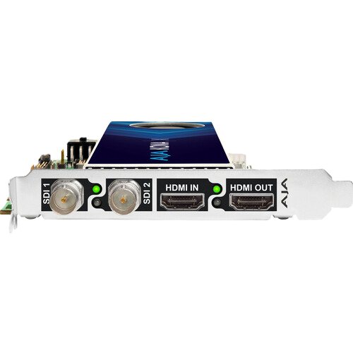 AJA KONA X 4K/UltraHD PCIe Video I/O Card with 12G-SDI and HDMI 2.0