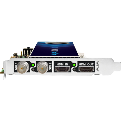AJA KONA X 4K/UltraHD PCIe Video I/O Card with 12G-SDI and HDMI 2.0