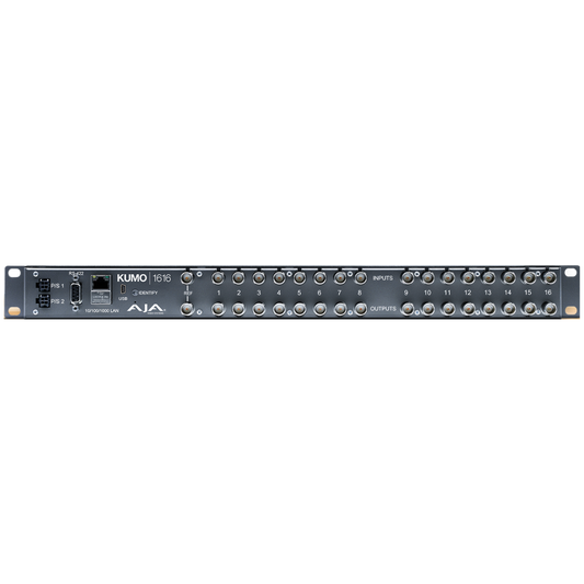 AJA KUMO 16x16 Compact 3G-SDI Router