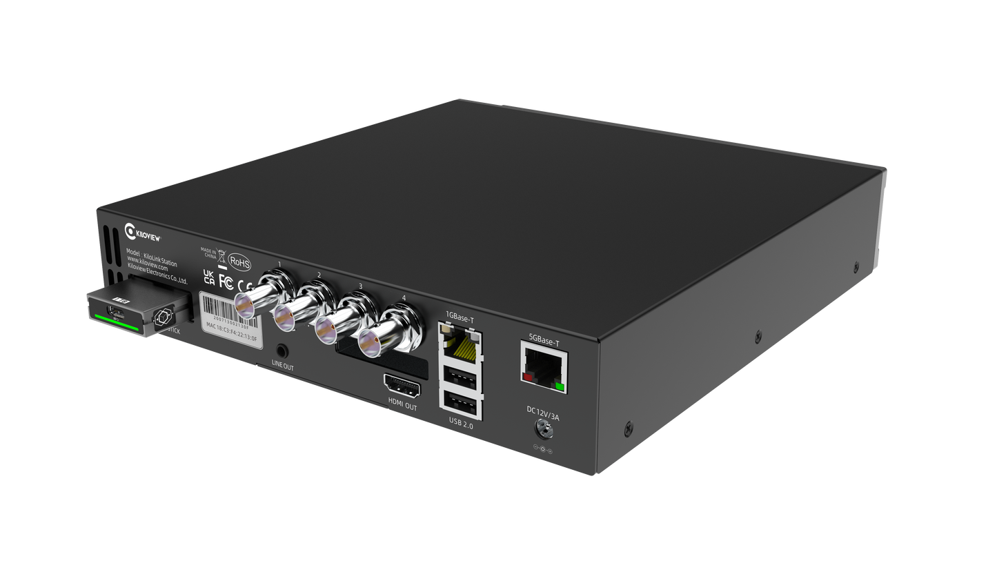 Kiloview Kilolink Station PRO All-in-One Hardware Bonding Receiver & Device Management Platform