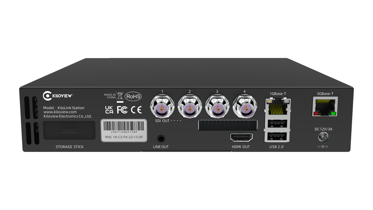 Kiloview Kilolink Station PRO All-in-One Hardware Bonding Receiver & Device Management Platform