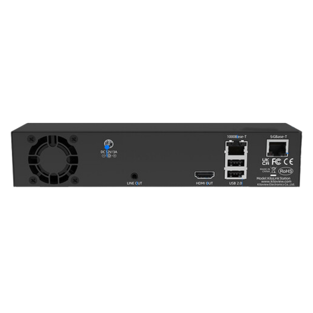 Kiloview KiloLink Station with HDMI Ports Inputs Back Rear View