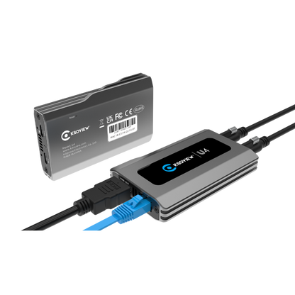Kiloview U4 IP Video Dock Front and Back