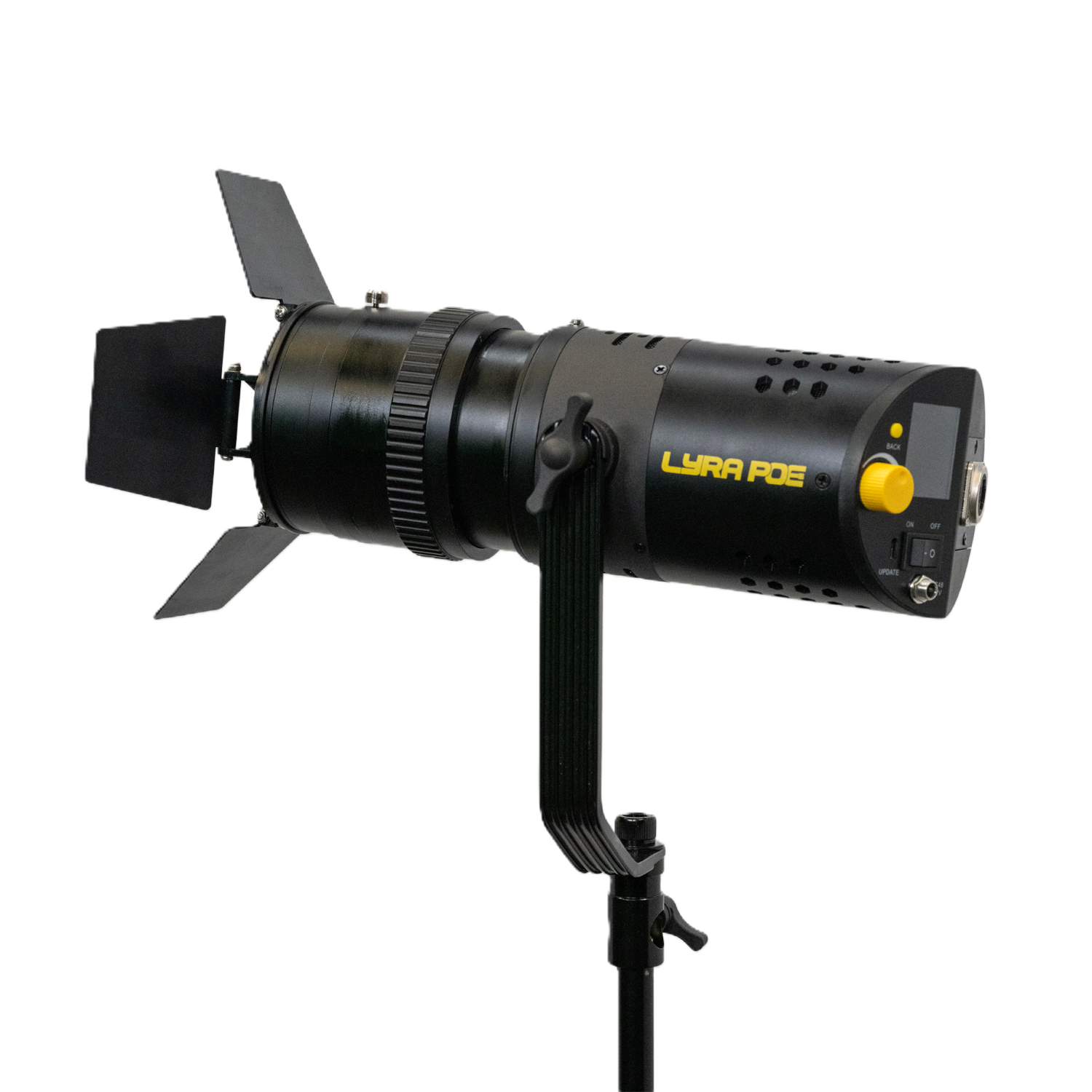 IKAN Lyra POE Bi-Color Studio Zoom Fresnel LED Light w/ ArtNet and sACN DMX