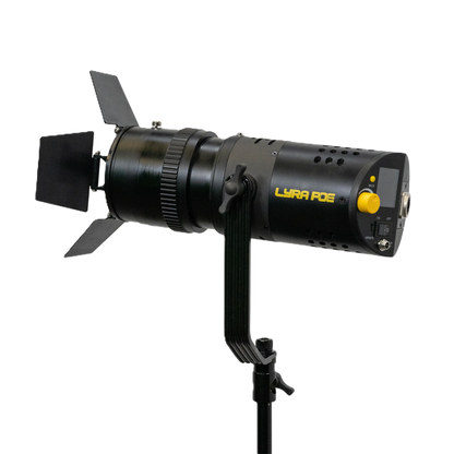 IKAN Lyra POE Bi-Color Studio Zoom Fresnel LED Light w/ ArtNet and sACN DMX