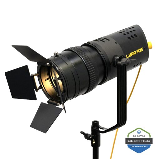 iKan Lyra POE Bi-Color Studio Zoom Fresnel LED Light w/ ArtNet and sACN DMX