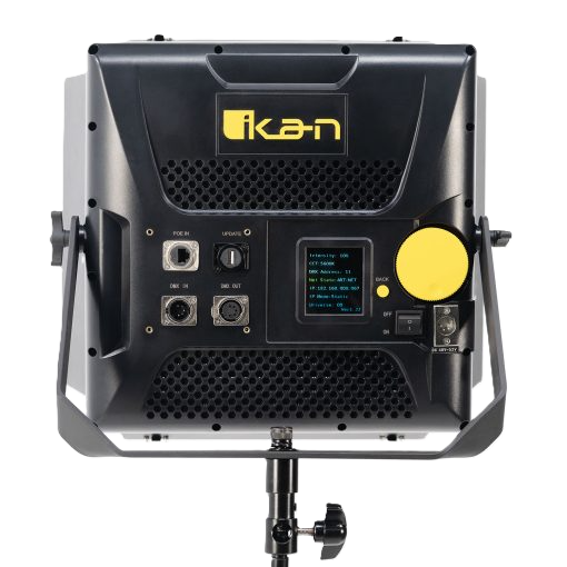 IKAN Lyra POE 1×1 Bi-Color Studio Panel Soft LED Light w/ ArtNet and sACN DMX
