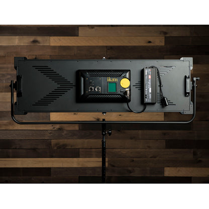 Ikan video light on a wooden surface