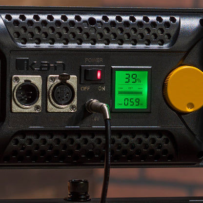 iKan Lyra Low Profile Bi-Color Studio Panel Soft LED Light w/ DMX Control