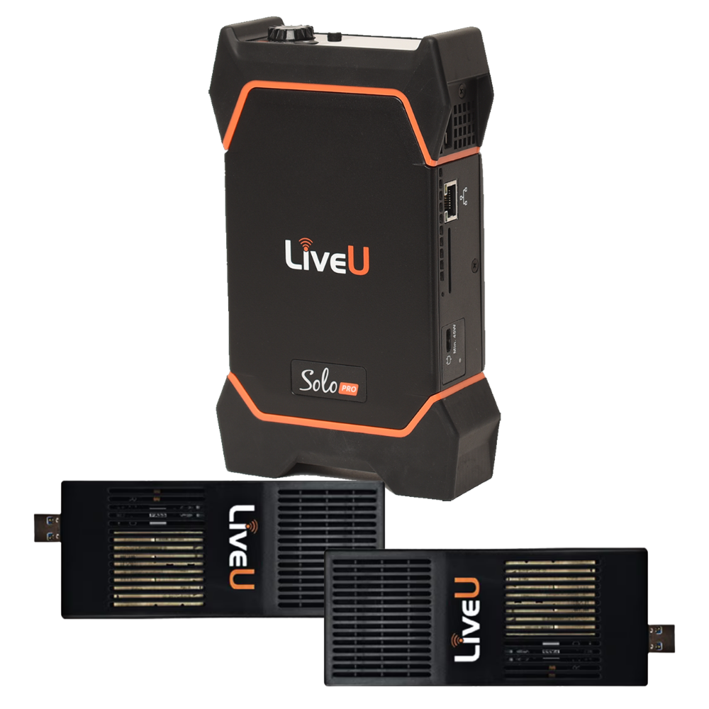 LiveU Solo PRO HDMI with Solo Connect 2 Modem Bundle