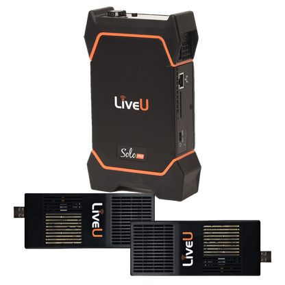 LiveU Solo PRO HDMI with Solo Connect 2 Modem Bundle