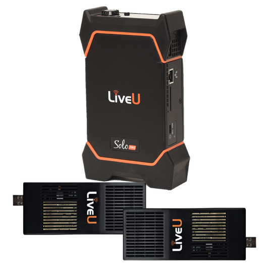 LiveU Solo PRO HDMI with Solo Connect 2 Modem Bundle