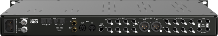 MOTU 828 28 x 32 USB3 Audio Interface for Mac, Windows and iOS with Mixing and Effects