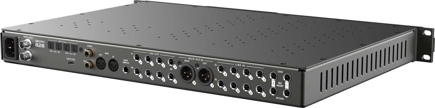 MOTU 828 28 x 32 USB3 Audio Interface for Mac, Windows and iOS