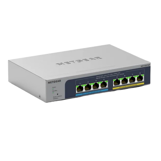 NETGEAR MS108TUP 8-Port Multi-Gigabit (2.5G) Ethernet Ultra60 PoE++ Smart Switch