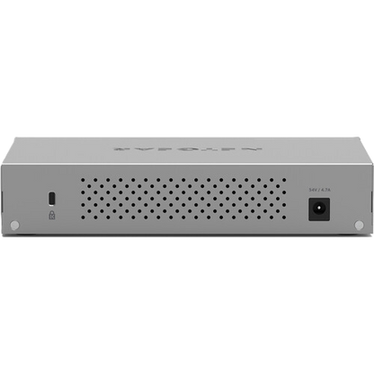 NETGEAR MS108UP 8-port Multi-Gigabit (2.5G) Ultra60 PoE++ Ethernet Unmanaged Switch Back