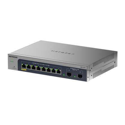 NETGEAR MS110TX 8-port Multi-Gig Ethernet Smart Managed Switch with 2 10G SFP+ Ports