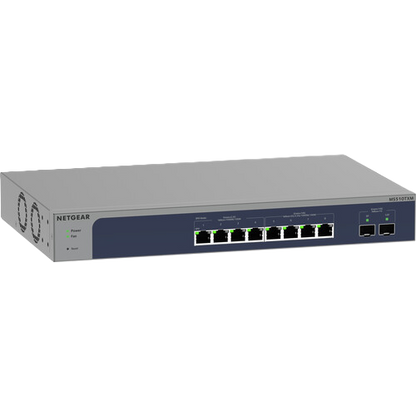 NETGEAR MS510TXM 8-Port Multi-Gigabit/10G Ethernet Smart Switch with 2 SFP+ Ports