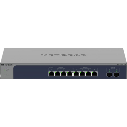 NETGEAR MS510TXM 8-Port Multi-Gigabit/10G Ethernet Smart Switch with 2 SFP+ Ports