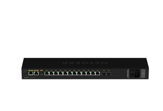 NETGEAR AV Line M4250-12M2XF (MSM4214X) 12x2.5G and 2xSFP+ Managed Switch (TAA Compliant)