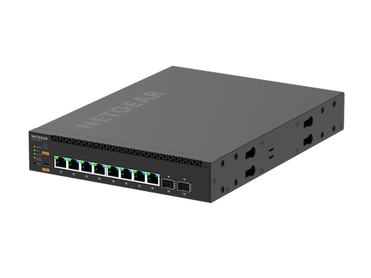 NETGEAR M4350-8M2V (MSM4310) 8x2.5G PoE++ (119W base, up to 551W) and 2x25G SFP28 Fully Managed Switch TAA Compliant