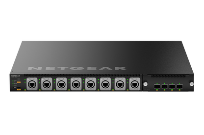 NETGEAR MSM4320 16x 2.5G PoE++ (530W base, up to 1,130W) incl. 8x Neutrik etherCON and 4xSFP28 25G Managed Switch