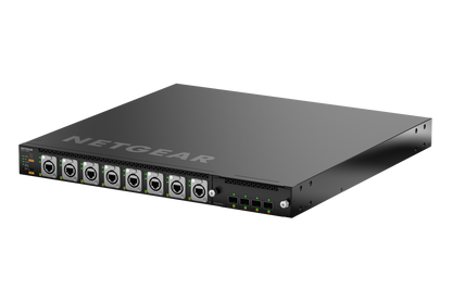 NETGEAR MSM4320 16x 2.5G PoE++ (530W base, up to 1,130W) incl. 8x Neutrik etherCON and 4xSFP28 25G Managed Switch