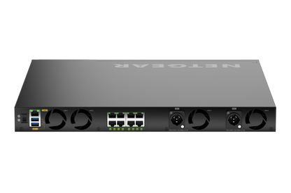 NETGEAR MSM4320 16x 2.5G PoE++ (530W base, up to 1,130W) incl. 8x Neutrik etherCON and 4xSFP28 25G Managed Switch