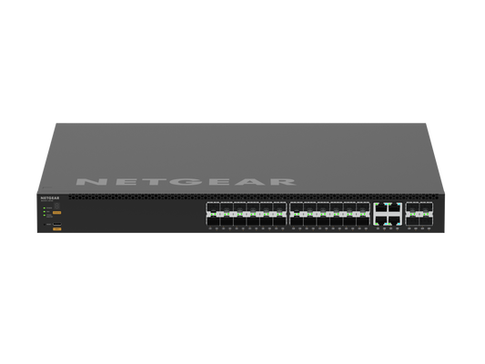 NETGEAR M4350-24F4X (MSM4328F) 24x1G/2.5G SFP and 4x10G Combo Copper / SFP+ Fully Managed Switch