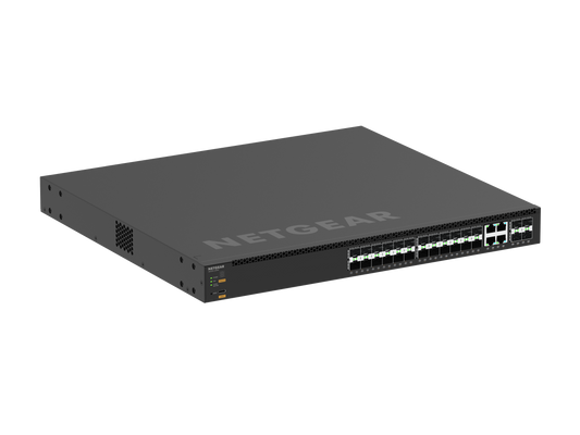 NETGEAR M4350-24F4X (MSM4328F) 24x1G/2.5G SFP and 4x10G Combo Copper / SFP+ Fully Managed Switch