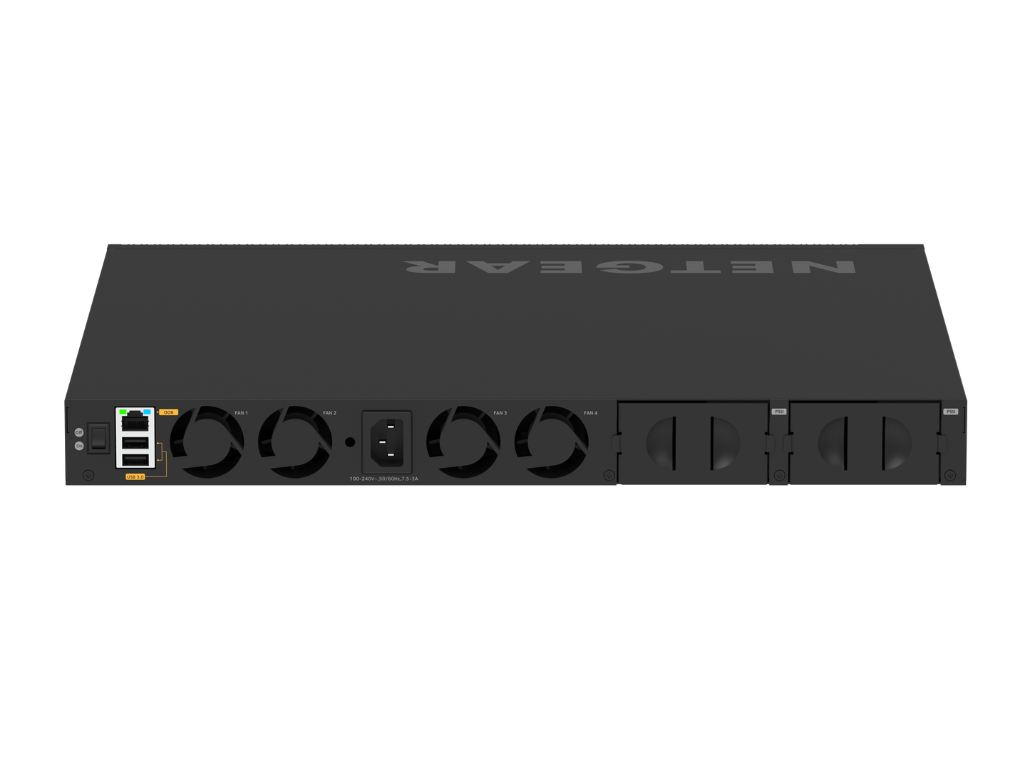 NETGEAR M4350-24M4X4V (MSM4332) 24x2.5G, 4x10G/Multi-gig PoE++ (522W base, up to 2,520W) and 4xSFP28 25G Fully Managed Switch