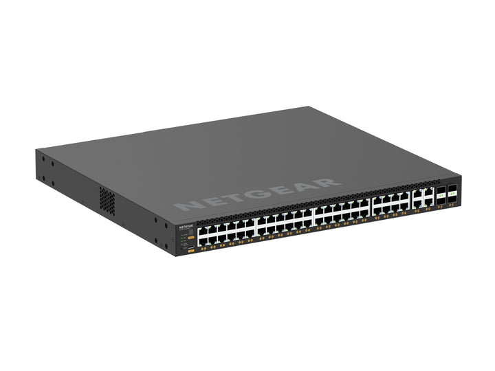 NETGEAR M4350 MSM4352 52-Port 44x2.5G, 4x10G/Multi-gig PoE++ (194W base, up to 3,314W) and 4xSFP28 25G Managed Switch