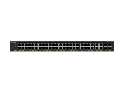NETGEAR 44x2.5G, 4x10G/Multi-gig PoE++ (194W base, up to 3,314W) and 4xSFP28 25G (MSM4352) Managed Switch (TAA Compliant)