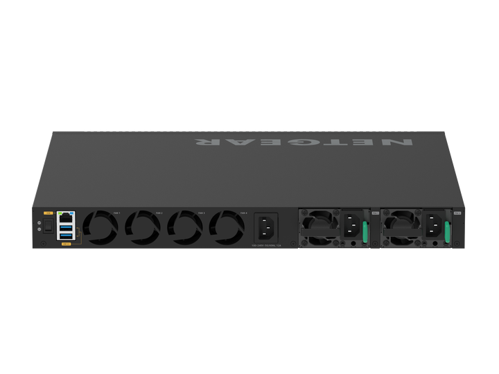 NETGEAR 44x2.5G, 4x10G/Multi-gig PoE++ (194W base, up to 3,314W) and 4xSFP28 25G (MSM4352) Managed Switch (TAA Compliant)