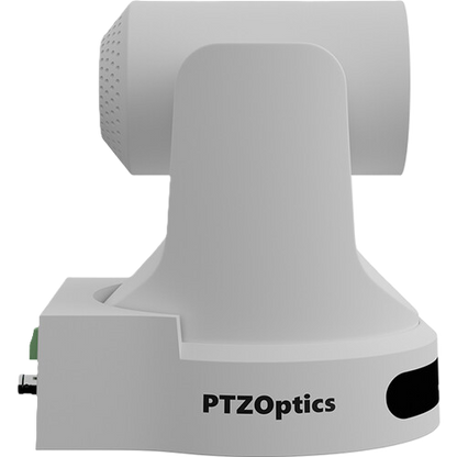 PTZOptics Move SE SDI/HDMI/USB/IP PTZ Camera with Optical Zoom White PTZOptics camera on a white background