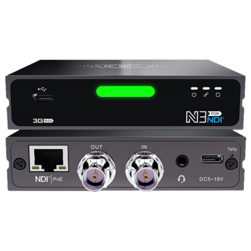 Kiloview N3S 3G SDI Full NDI Encoder/Decoder Ports Inputs Back Rear View