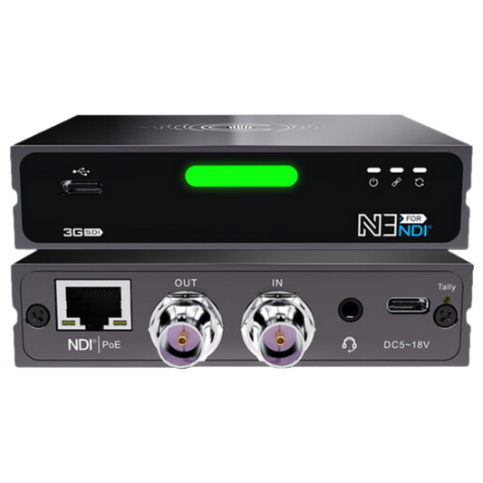Kiloview N3S 3G SDI Full NDI Encoder/Decoder Ports Inputs Back Rear View