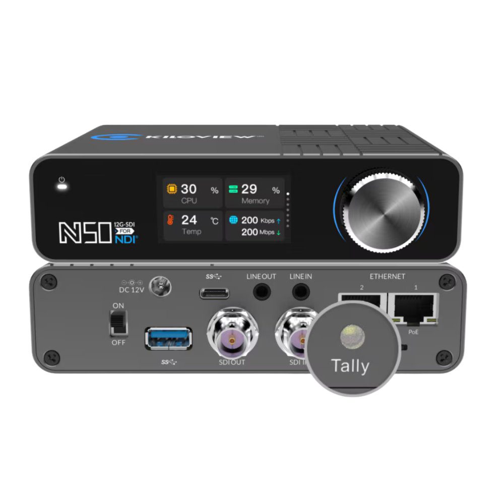 Kiloview N50 12G-SDI to NDI Bi-Directional Converter
