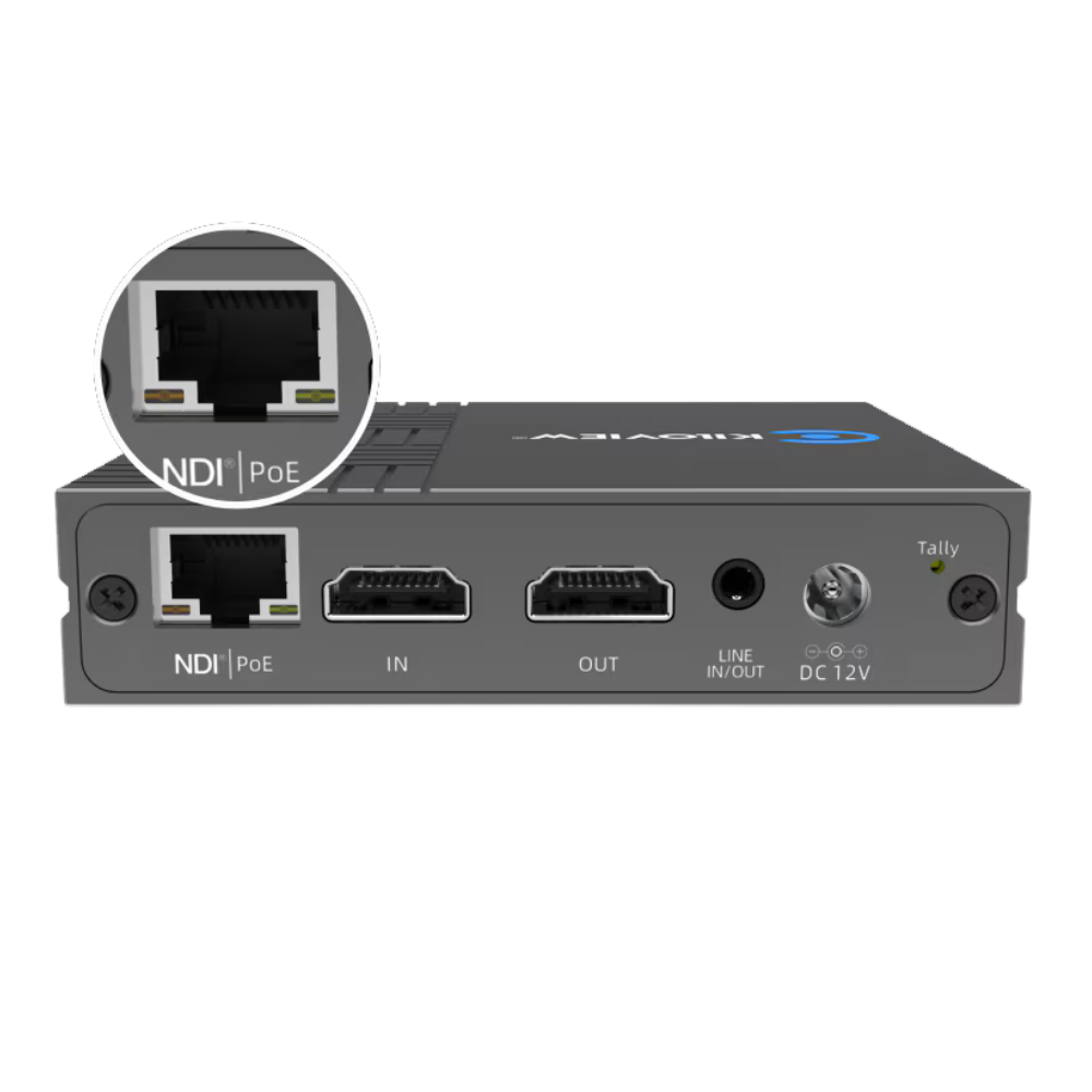 Kiloview N6 1080P60 HDMI Full NDI and NDI|HX encoder/decoder NDI POE