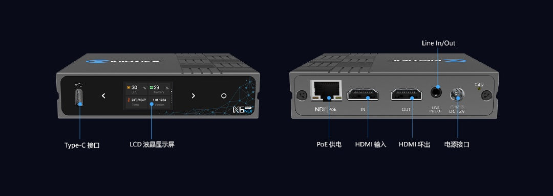 Kiloview N6 1080P60 HDMI Full NDI and NDI|HX encoder/decoder