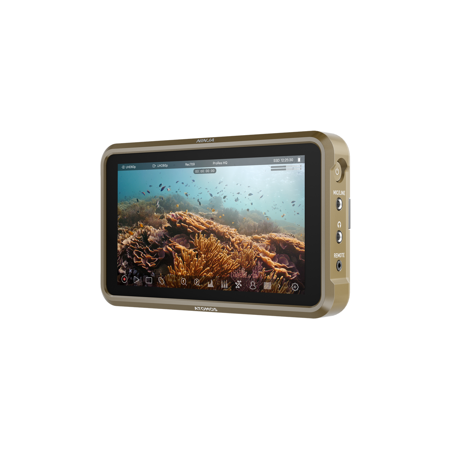 Atomos Ninja 5-inch Angled View