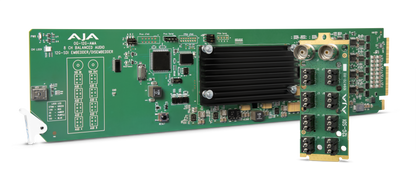 AJA openGear 12G-SDI Analog Audio Embedder/Disembedder