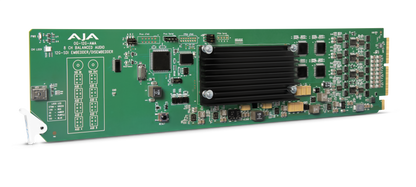AJA openGear 12G-SDI Analog Audio Embedder/Disembedder Diagonal