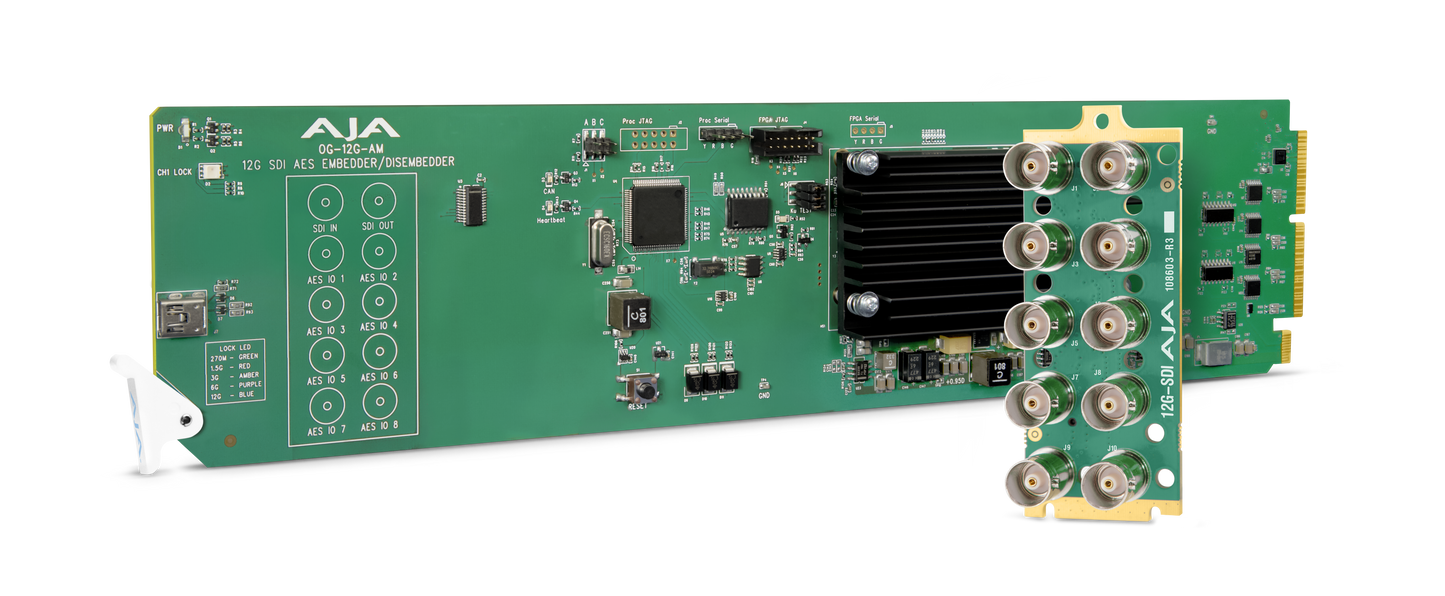 AJA 16-Channel Embedder/Disembedder 